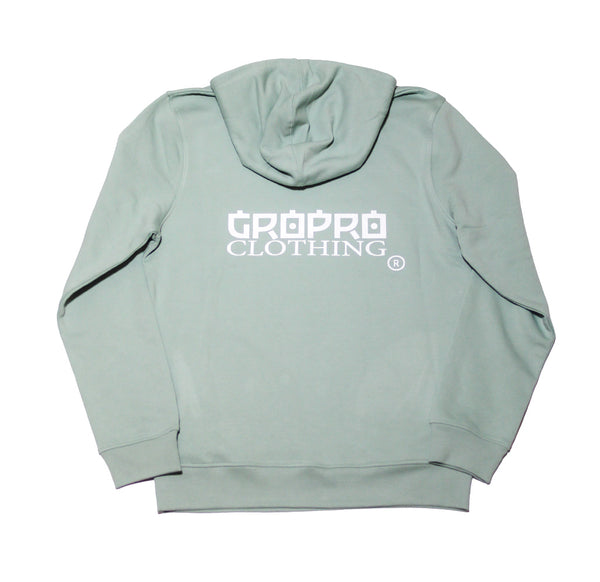 GROPRO Clothing Mens Sage Green Hoodie